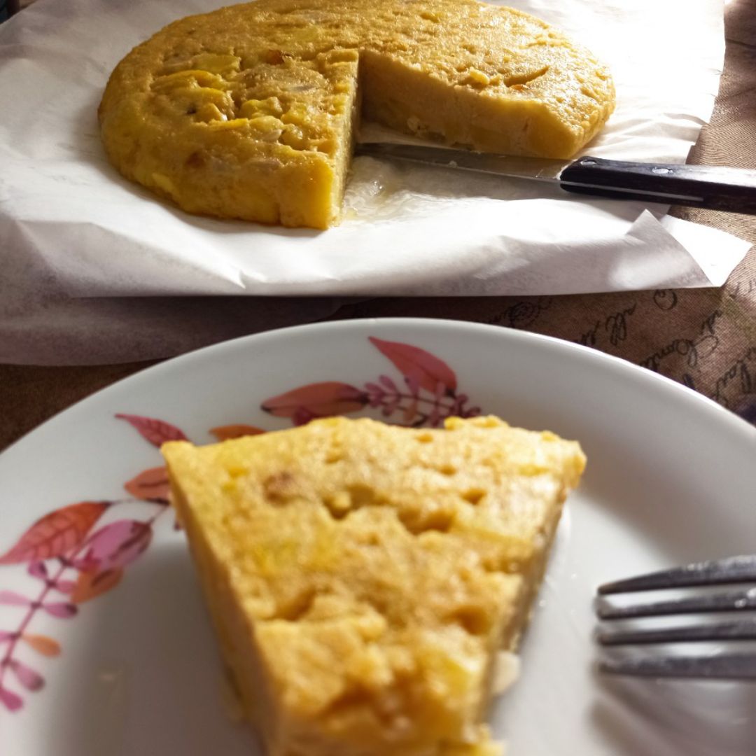 Tortilla vegana Tortilla vegana