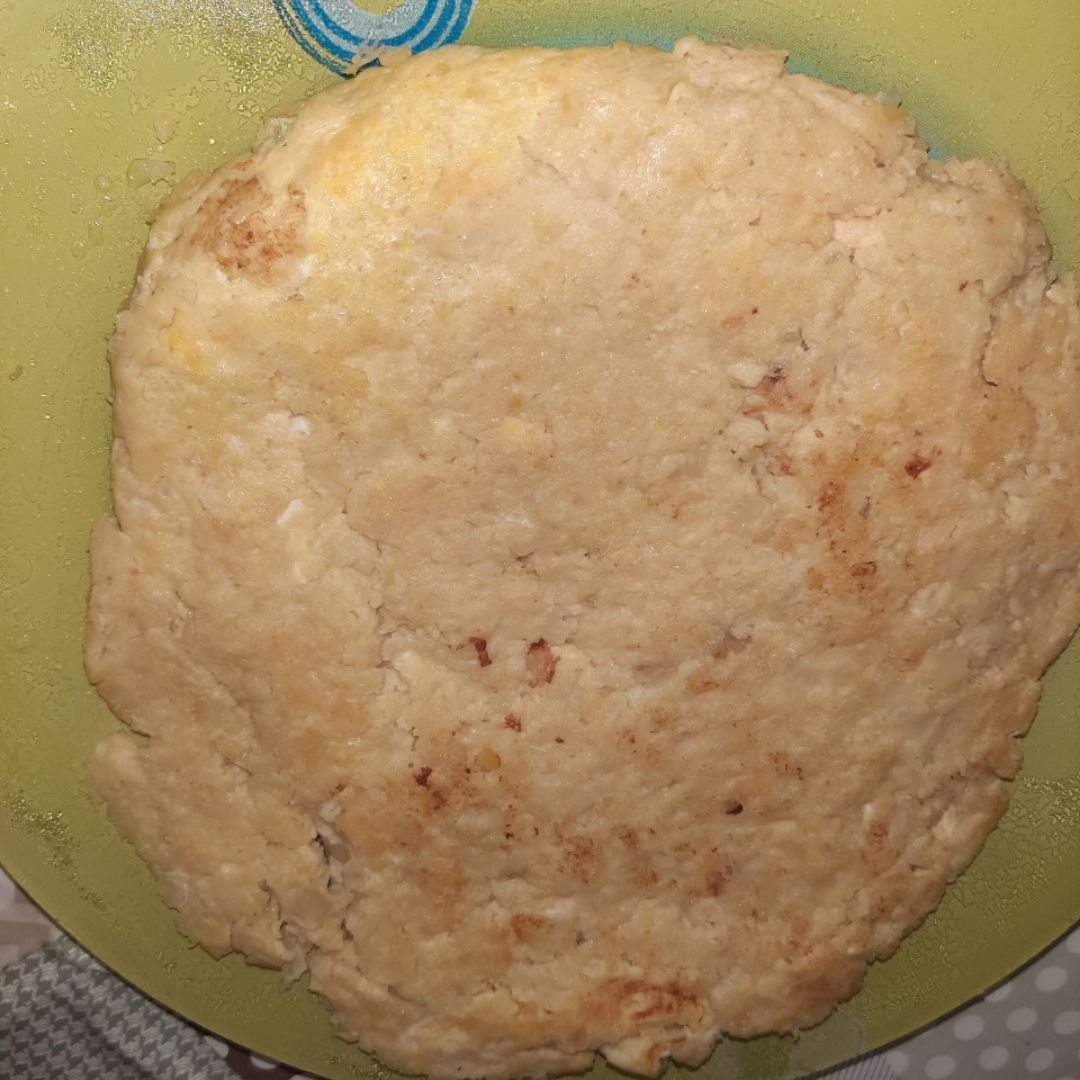 Tortilla de garbanzos 