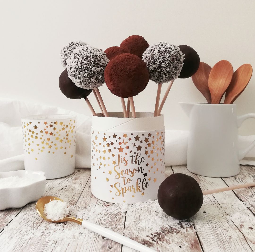 Bolitas energéticas de cacahuete y cacao Bolitas energéticas de cacahuete y cacao