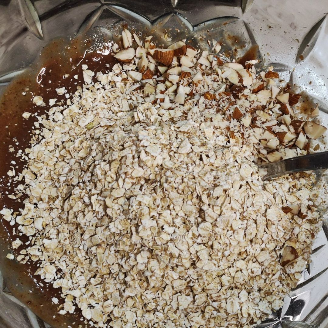 Granola de Turrón 🌰🎄 Paso 3