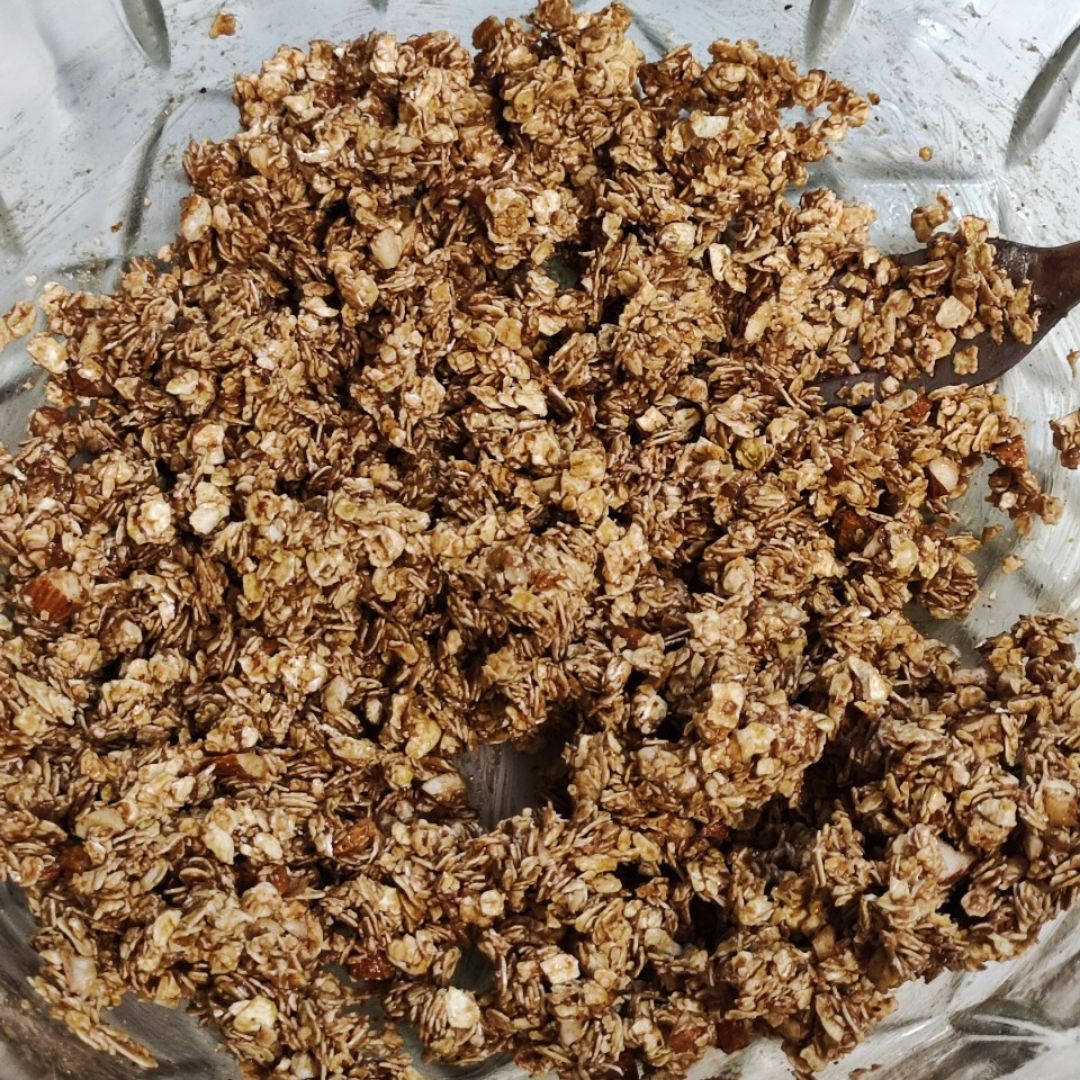 Granola de Turrón 🌰🎄 Paso 4