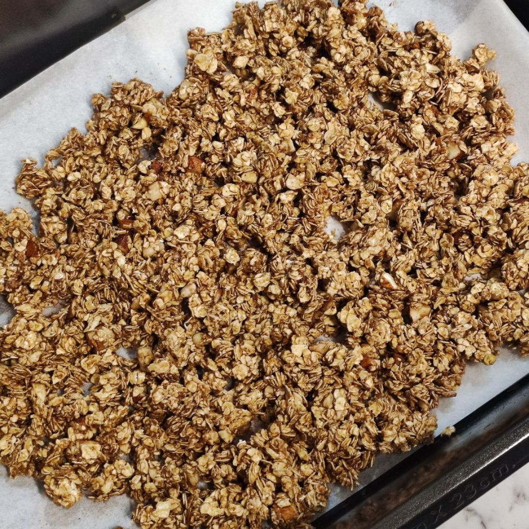 Granola de Turrón 🌰🎄 Paso 6