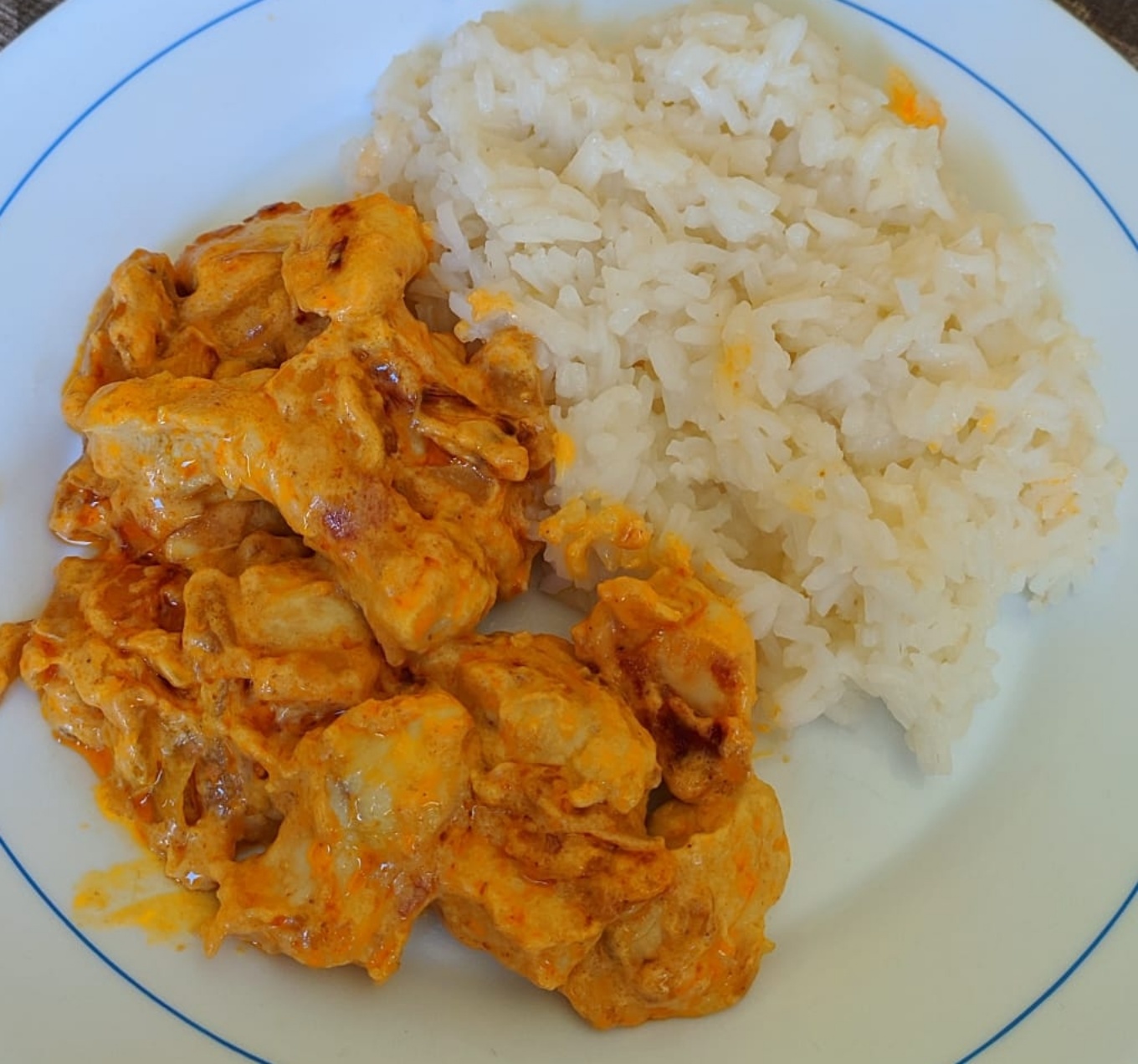 Pollo al curry