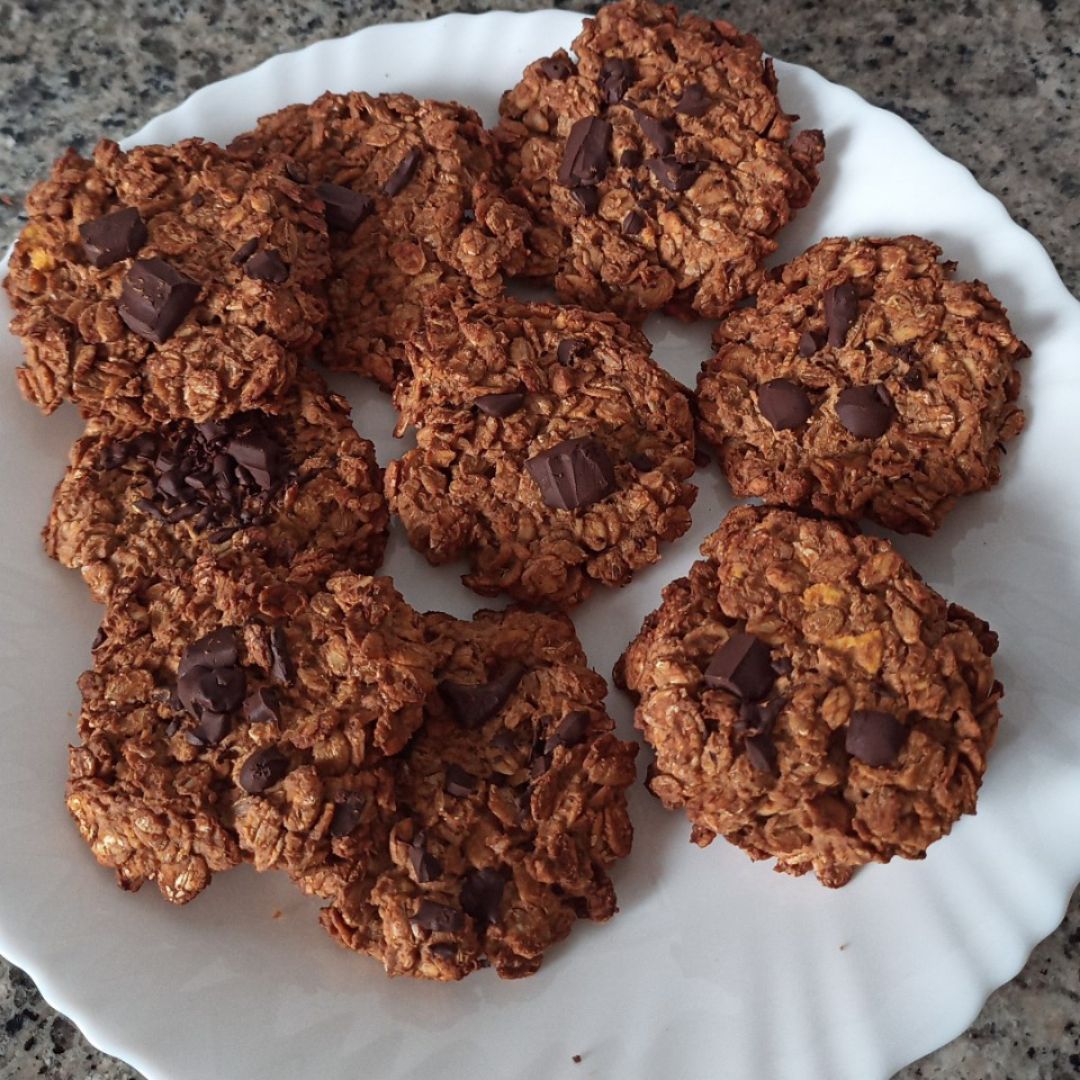 Galletas de avena y crema de cacahuete🍪 Galletas de avena y crema de cacahuete🍪