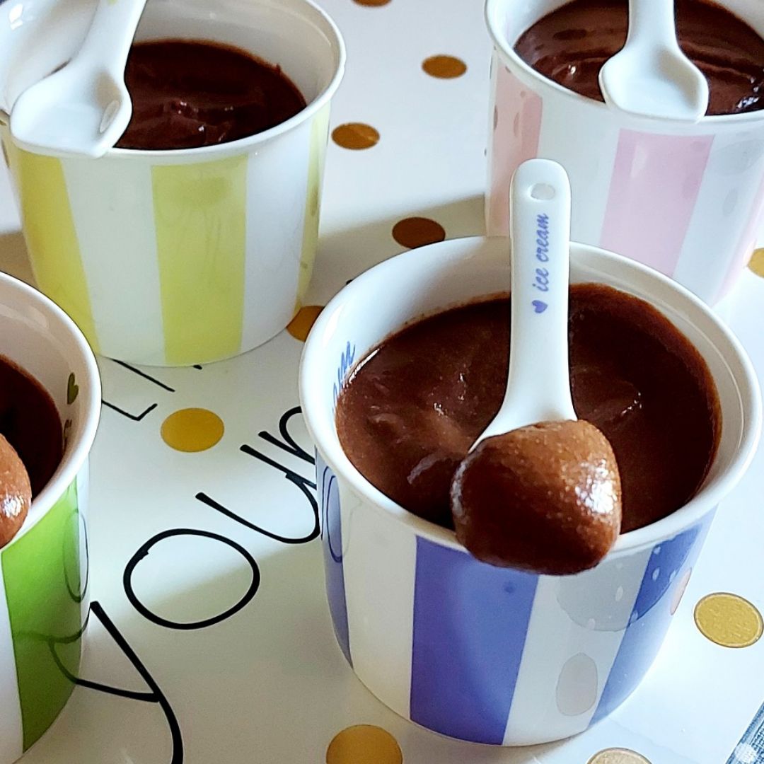 Chocolate vegano con boniato Chocolate vegano con boniato