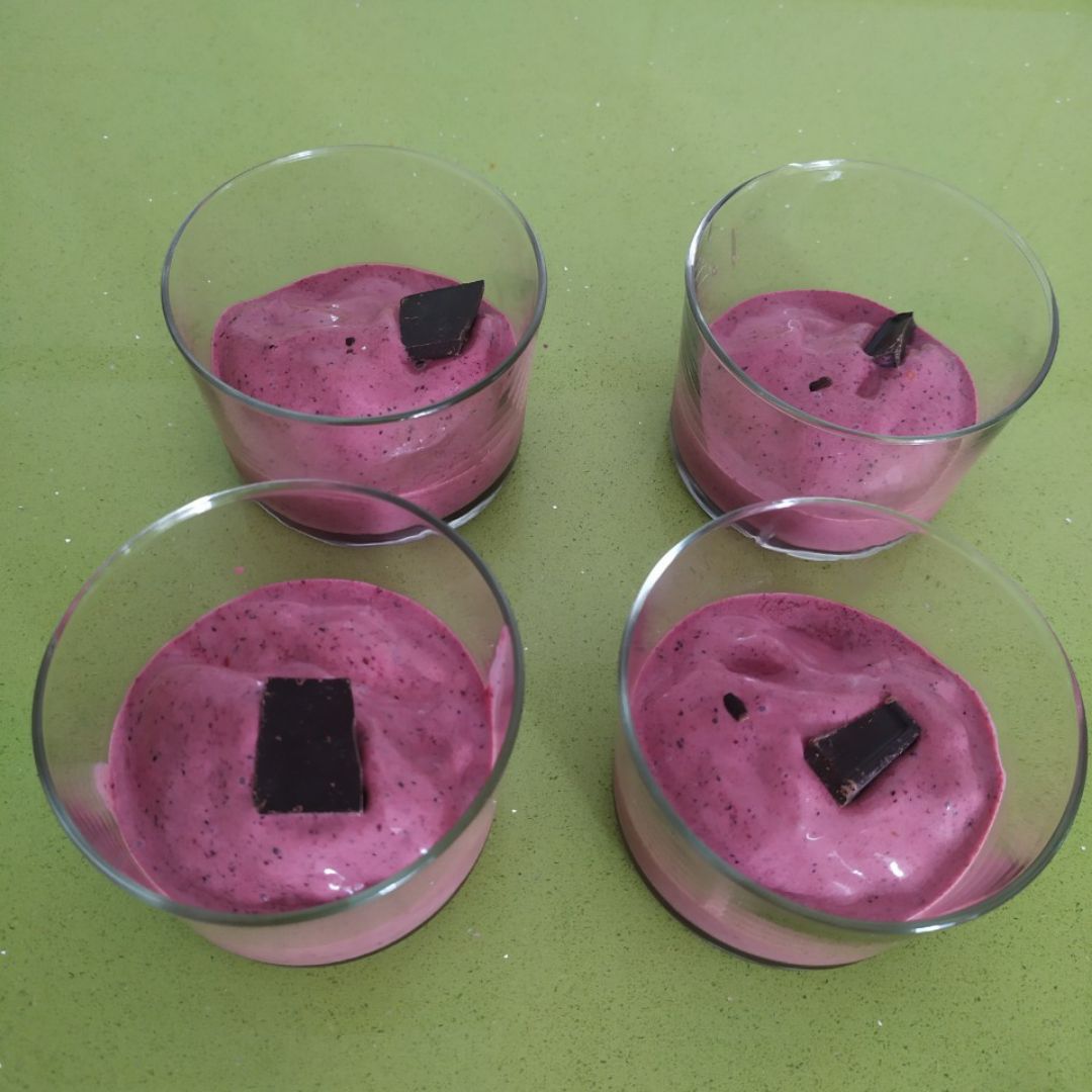 Helado de frutos rojos Helado de frutos rojos