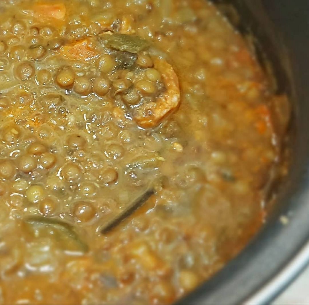 Len-te-jas con Wakame y Shiitake Paso 8 Len-te-jas con Wakame y Shiitake Paso 8