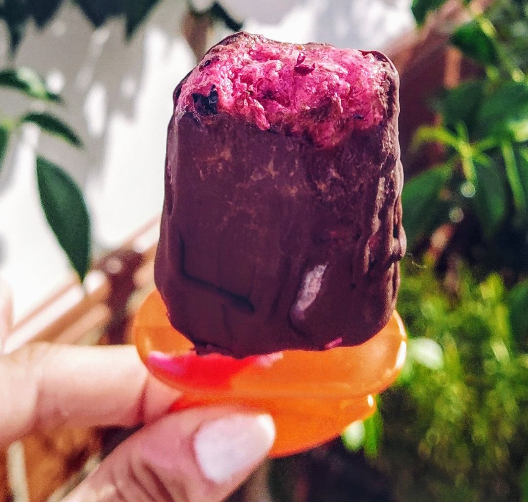 Bomb贸n helado de frutas del bosque 馃崌馃崜 Bomb贸n helado de frutas del bosque 馃崌馃崜