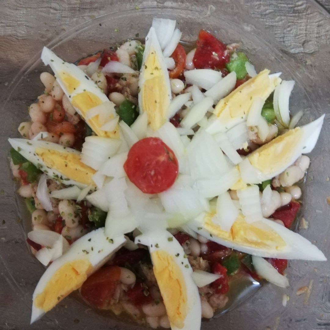 Ensalada de habichuelas Ensalada de habichuelas