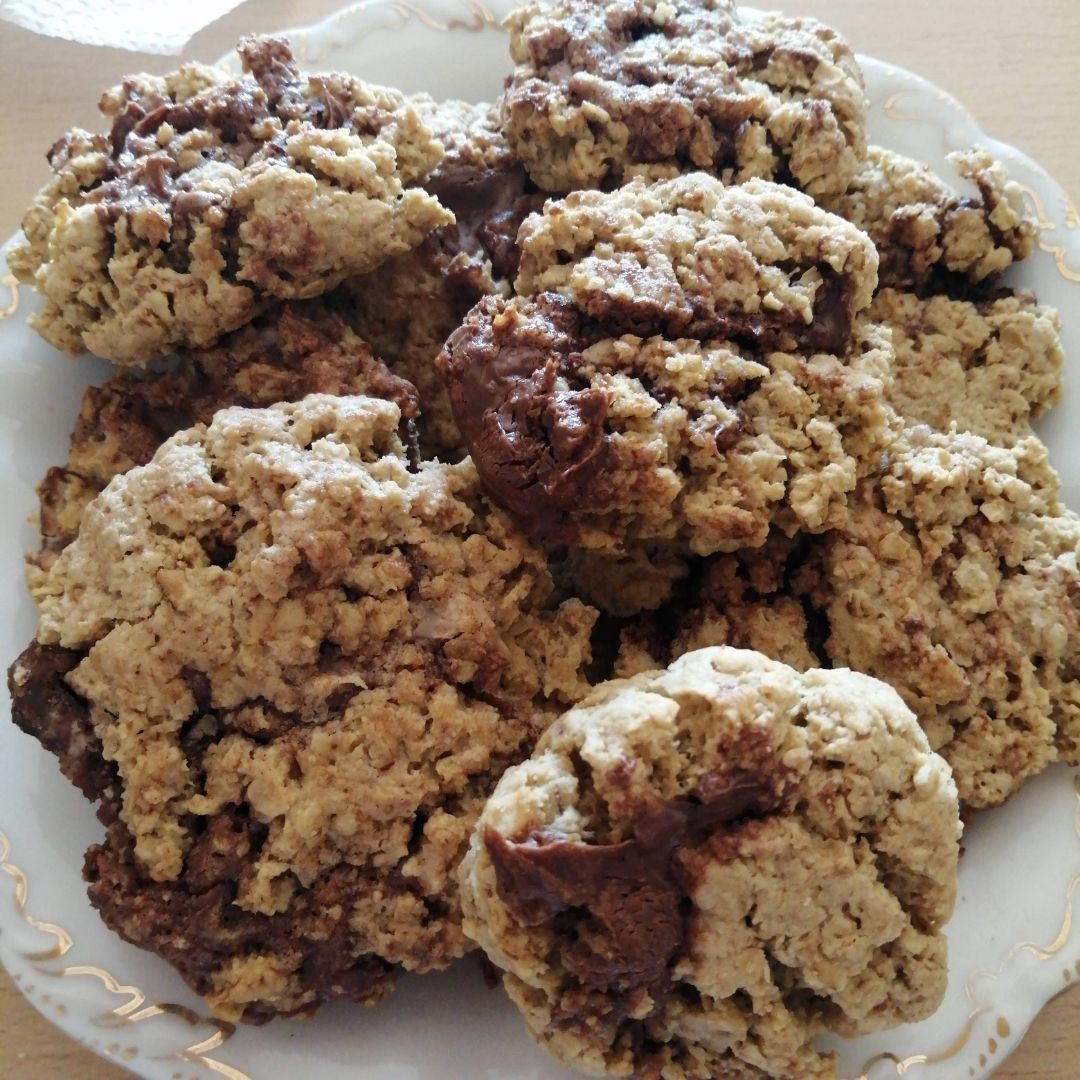 Galletas de avena rellenas 