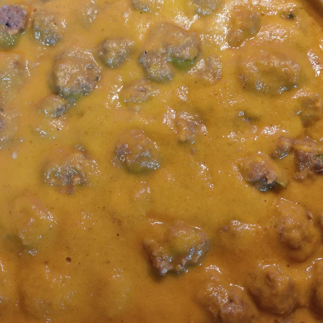 Albóndigas con verduras Albóndigas con verduras