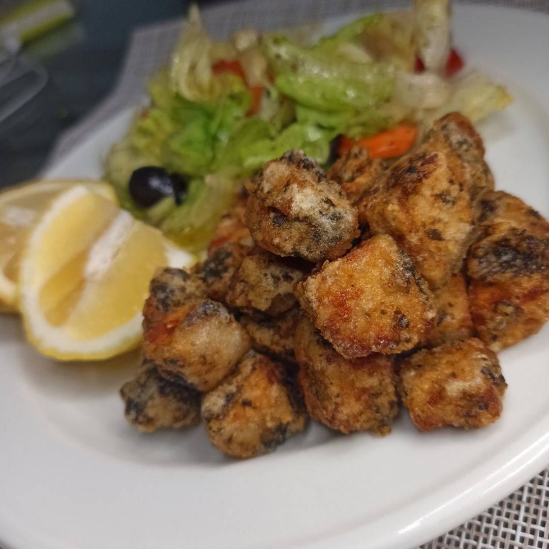 Tofu en adobo Tofu en adobo