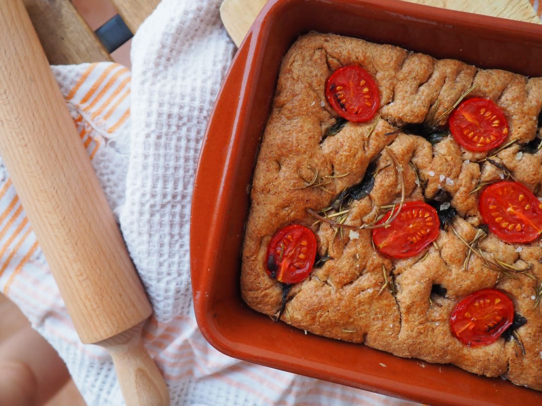 FOCACCIA DE ESPELTA INTEGRAL FOCACCIA DE ESPELTA INTEGRAL