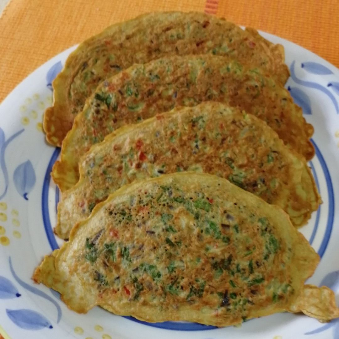 Tortillas con Hojas de Rábano Tortillas con Hojas de Rábano