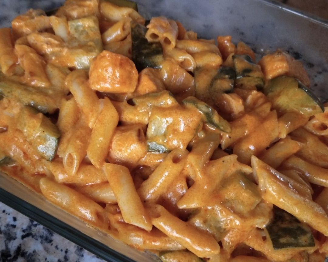 Pasta con salmón Pasta con salmón