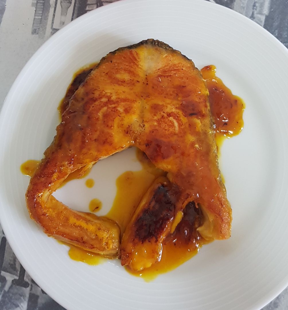 Salmón a la naranja Salmón a la naranja