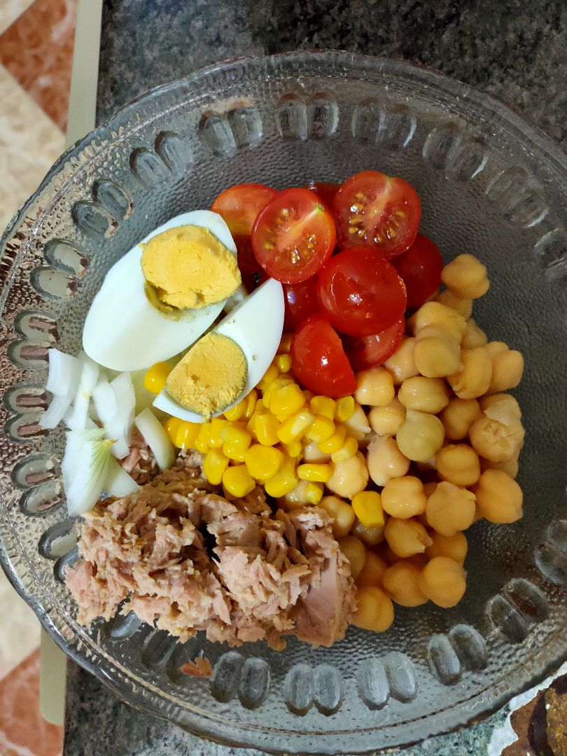 Ensalada de garbanzos