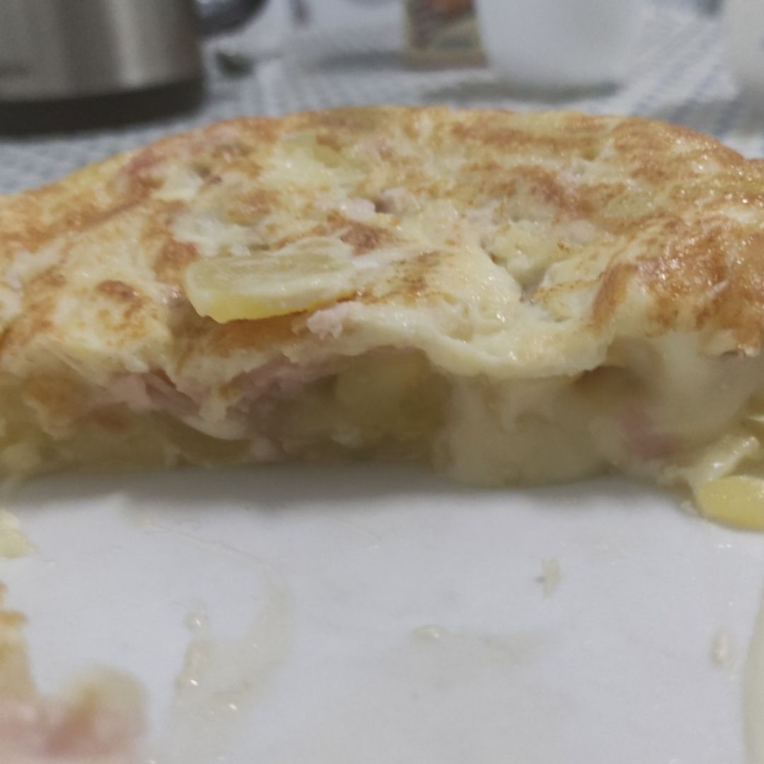 Tortifit de jamón cocido y Havarti light Paso 2