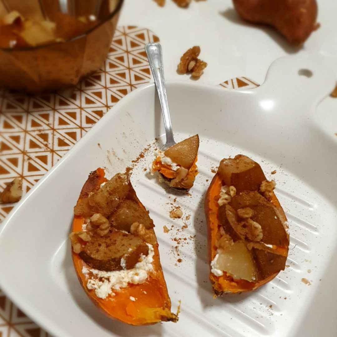 Boniato relleno Paso 4 Boniato relleno Paso 4