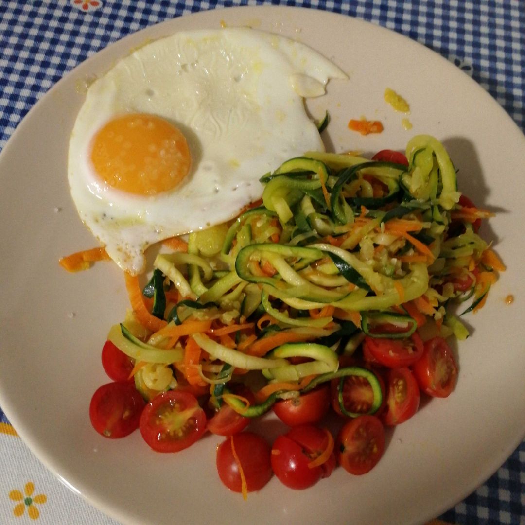 Espaguetis de calabacin 