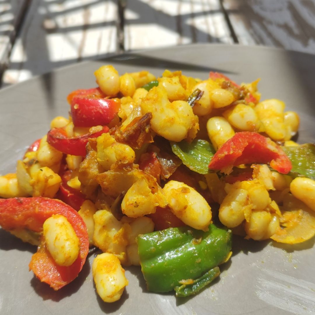 Alubias al curry😋 Alubias al curry😋