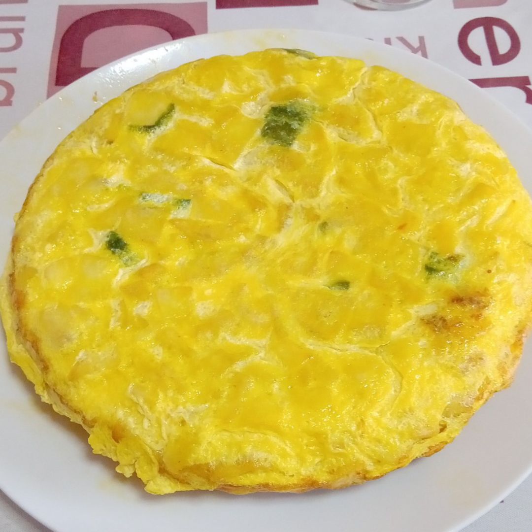 Tortilla de mi huerto Tortilla de mi huerto