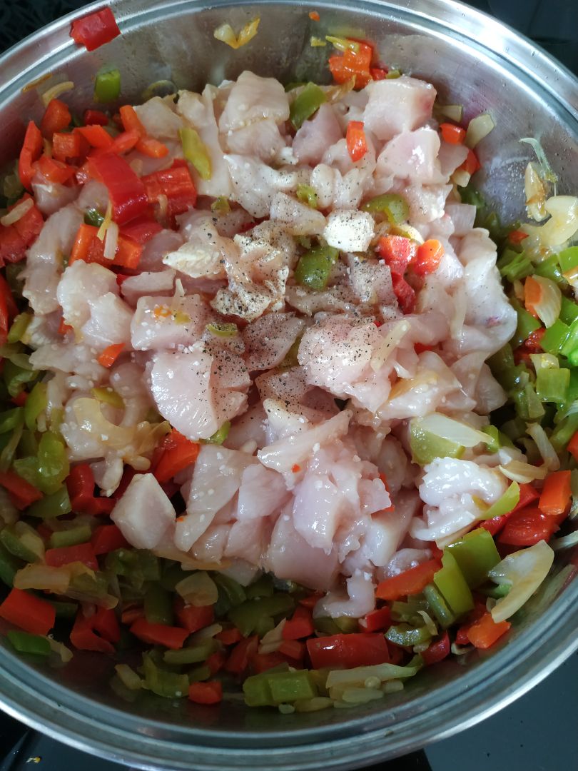 Tomatá de pollo Paso 1 Tomatá de pollo Paso 1