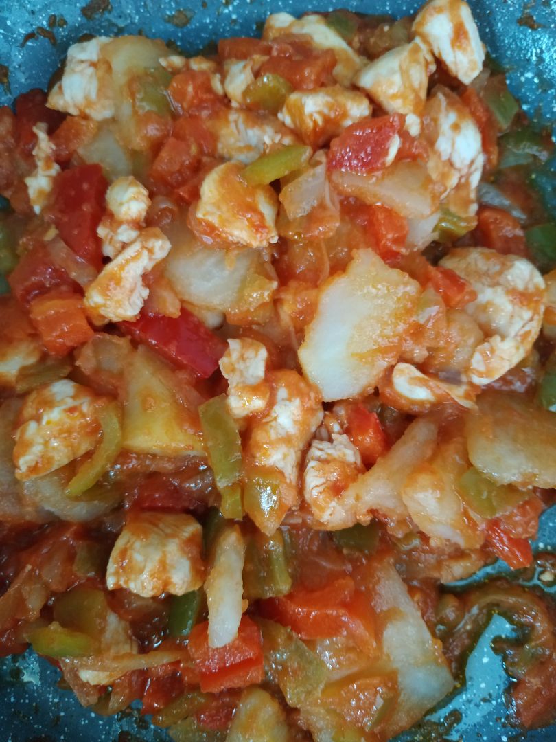 Tomatá de pollo Paso 3 Tomatá de pollo Paso 3
