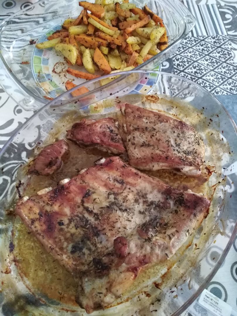 Costillar al horno Costillar al horno