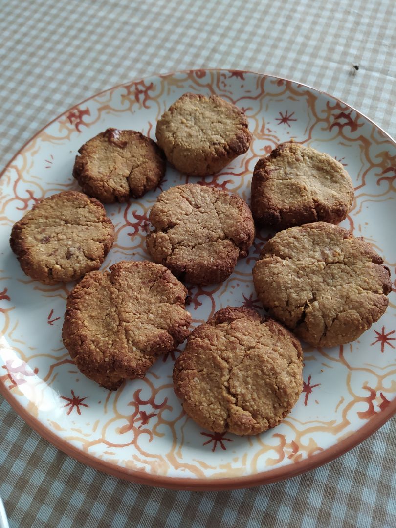 Galletas veganas tres ingredientes (@realfooding) 