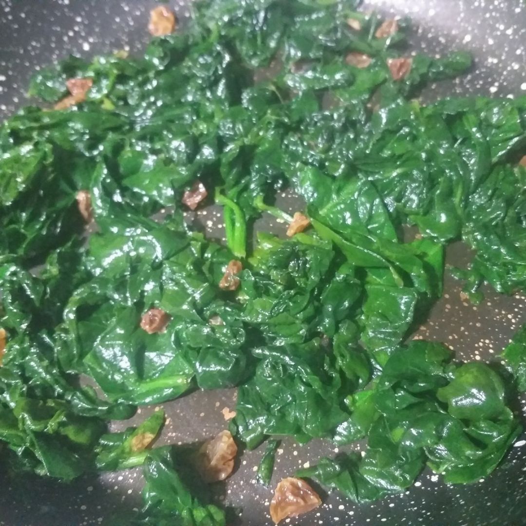 Lasaña de espinacas y carne picada. Paso 6 Lasaña de espinacas y carne picada. Paso 6