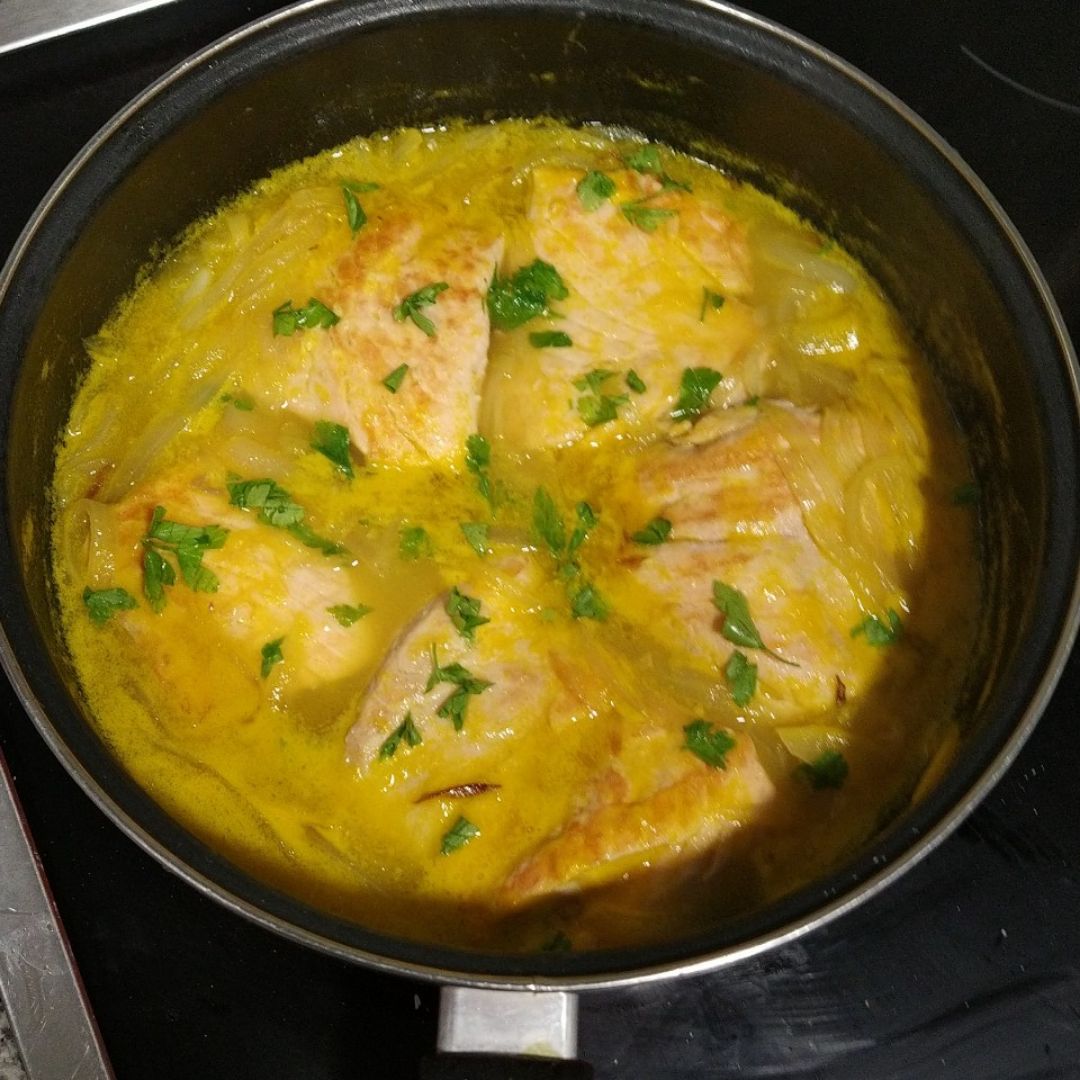 Salmón a la naranja Salmón a la naranja