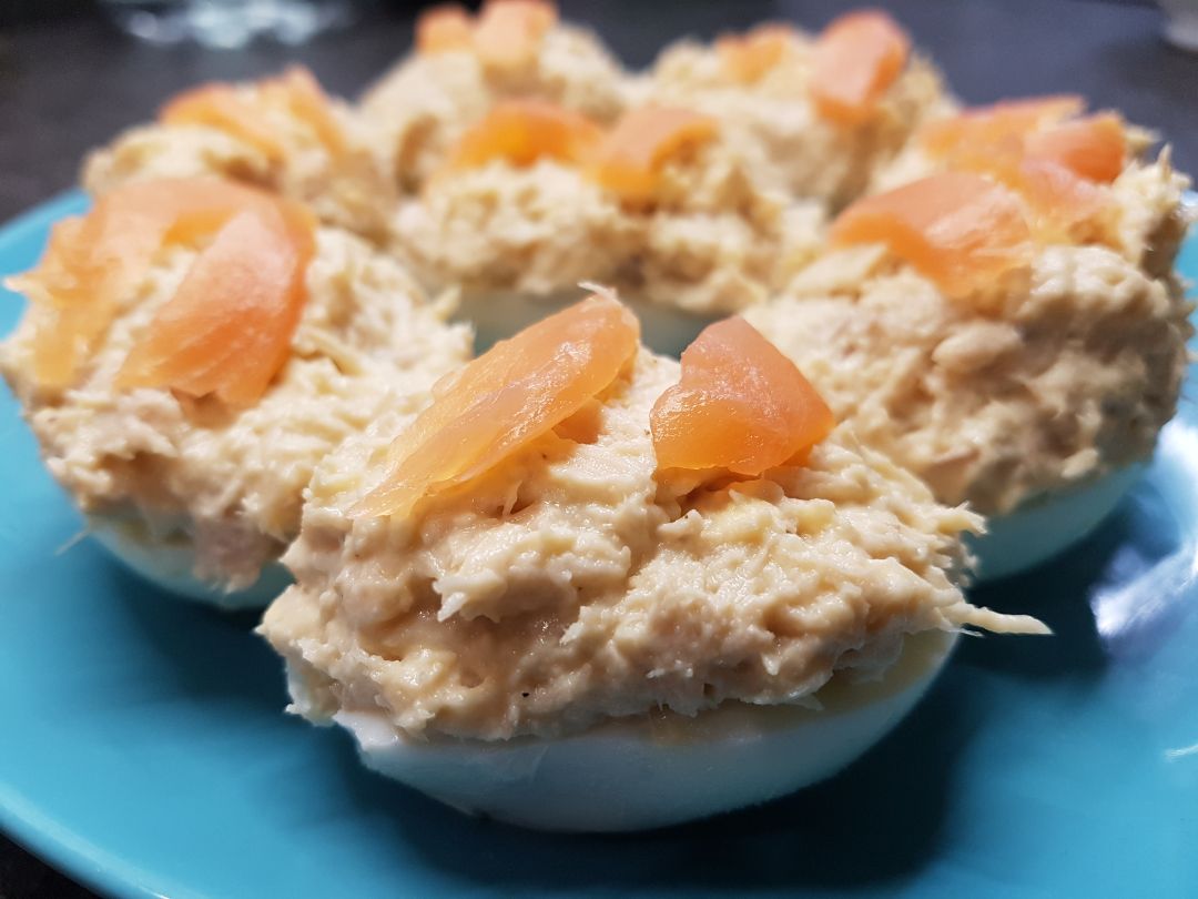Huevos rellenos Huevos rellenos