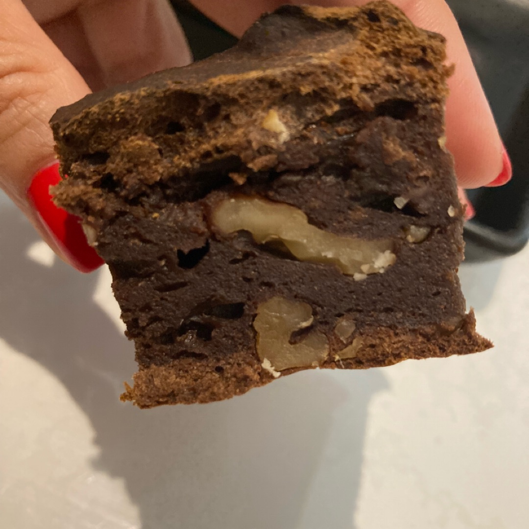 Brownie sin azúcar 