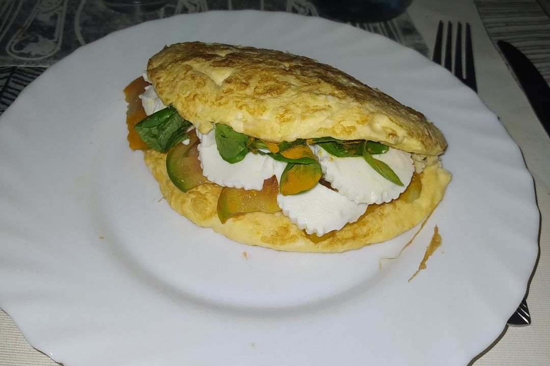 Falso Sándwich Vegetal Proteico Falso Sándwich Vegetal Proteico
