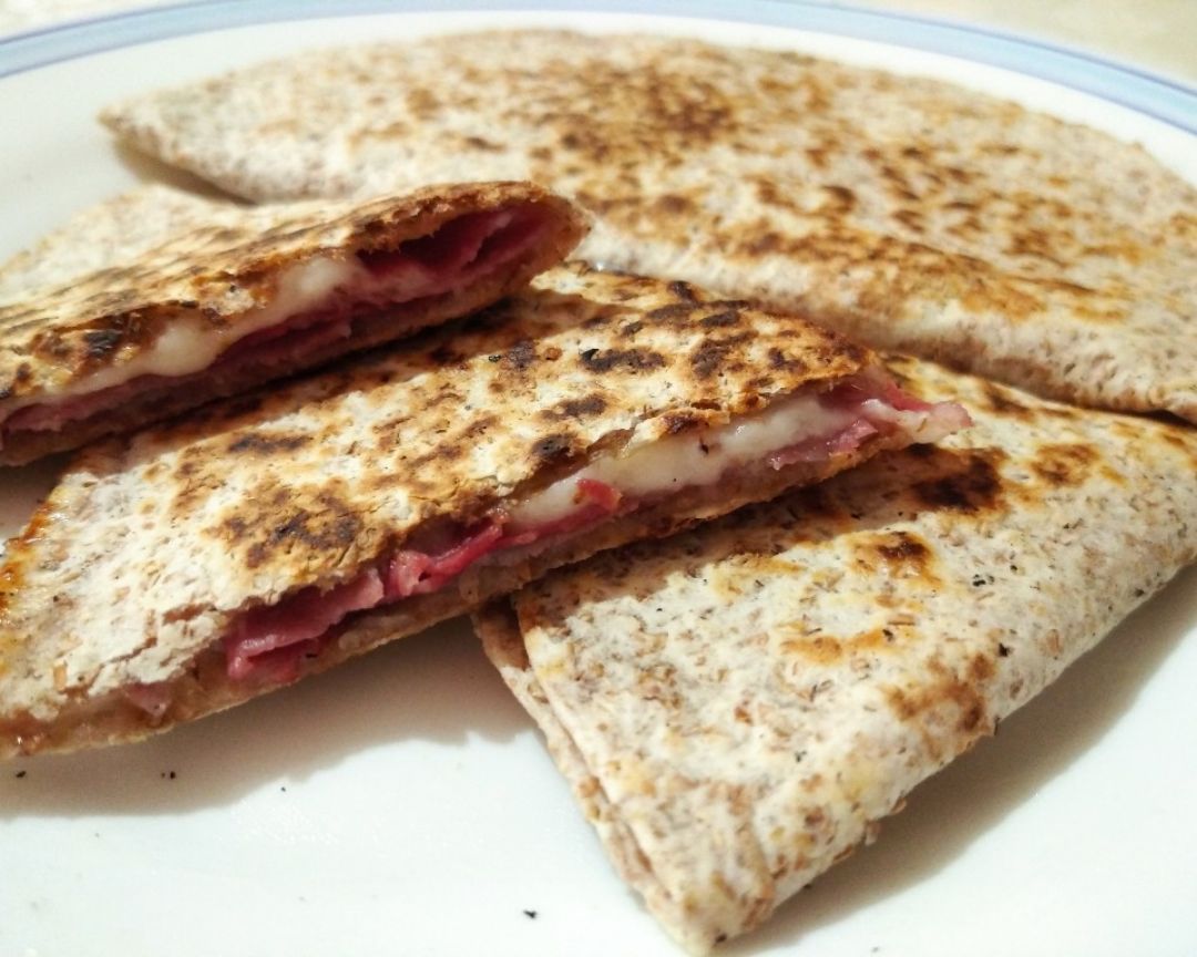 Quesadillas de jamón y queso