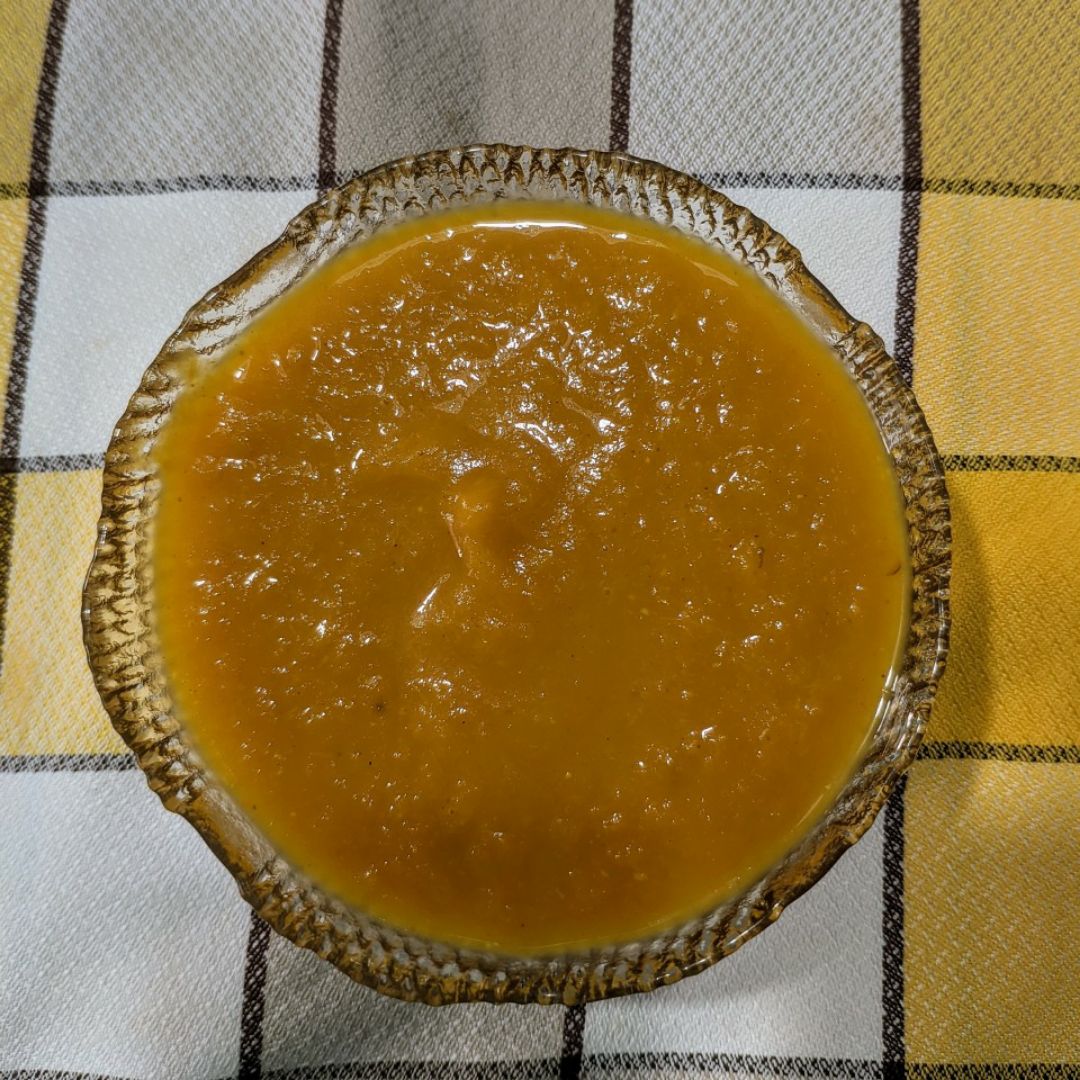 Salsa de zanahoria, manzana y curry Salsa de zanahoria, manzana y curry