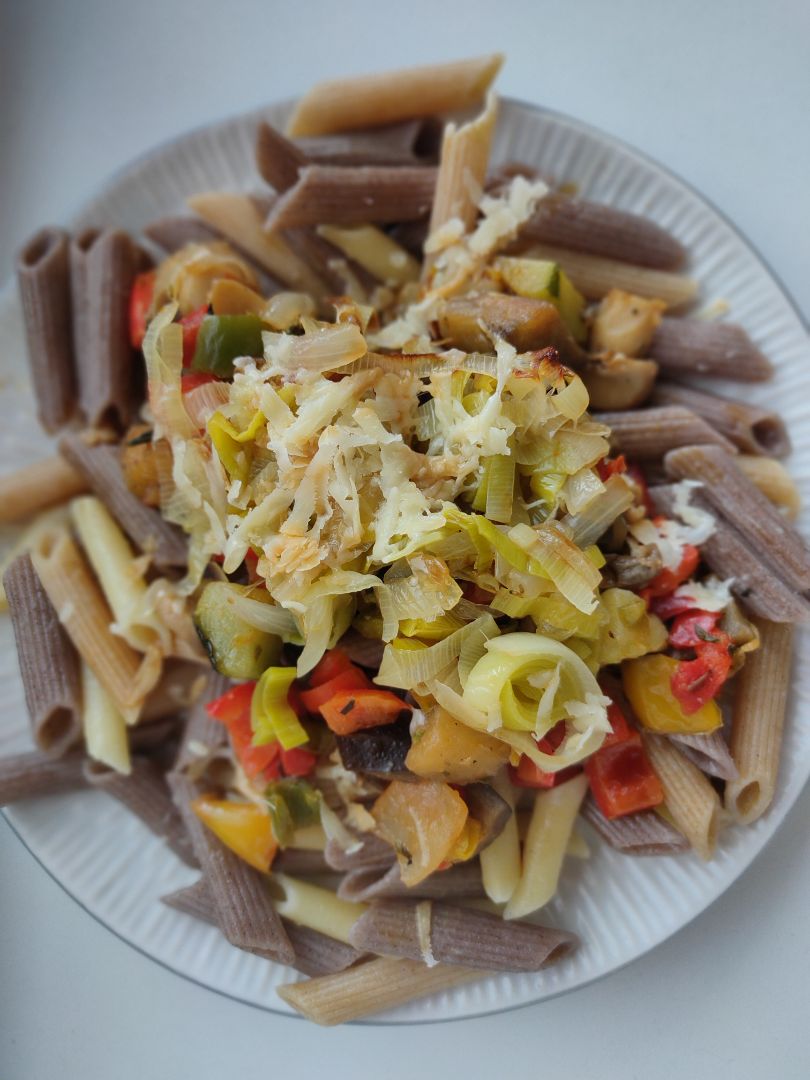 Pasta con verduras Pasta con verduras