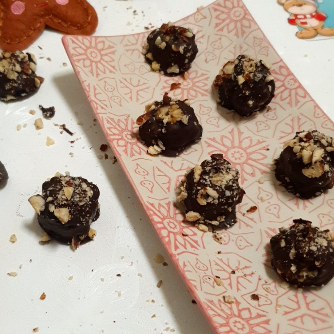 Ferrero rocher saludables Paso 6 Ferrero rocher saludables Paso 6