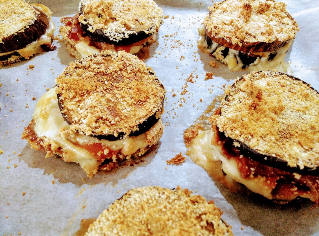 Sandwiches de berenjenas