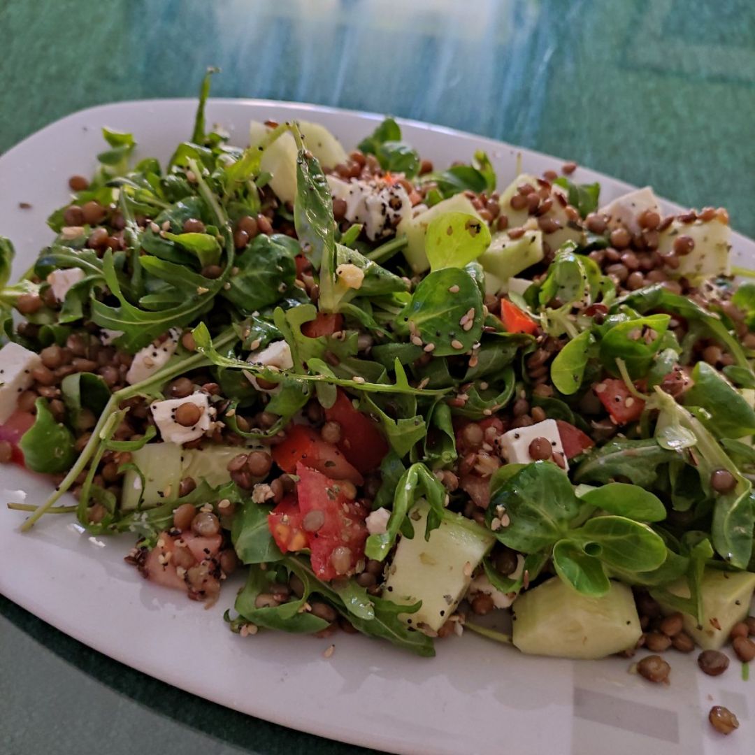 Ensalada de lentejas Ensalada de lentejas