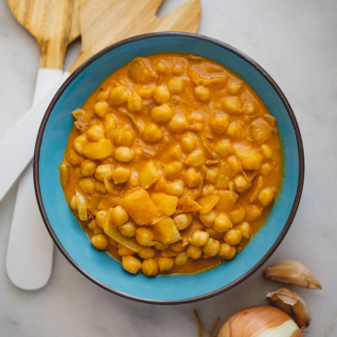 Curry de Garbanzos Curry de Garbanzos