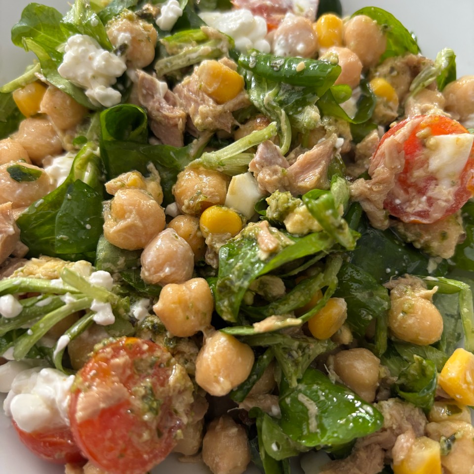 Ensalada de garbanzos Ensalada de garbanzos