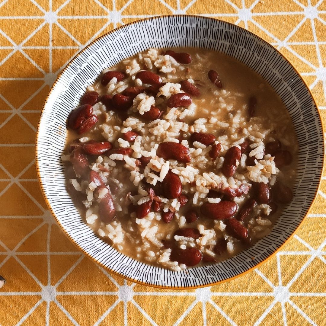 Alubias con arroz Alubias con arroz