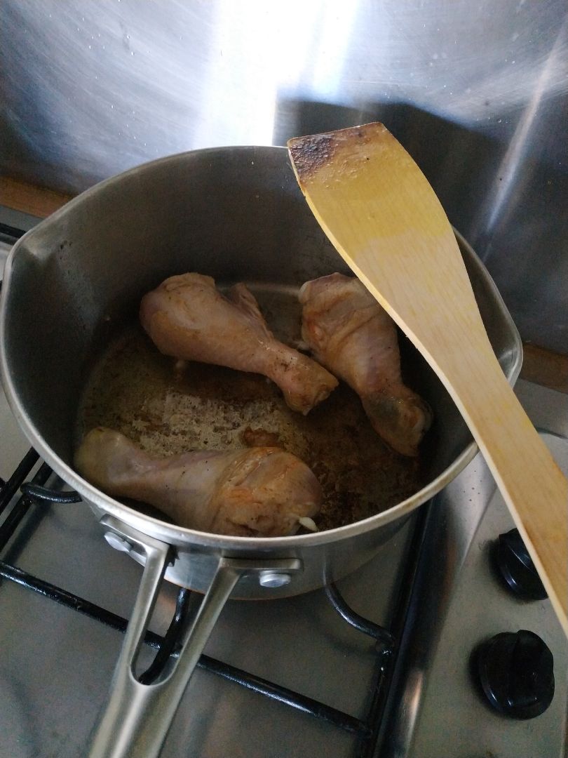 Pollo a la mostaza Paso 1 Pollo a la mostaza Paso 1