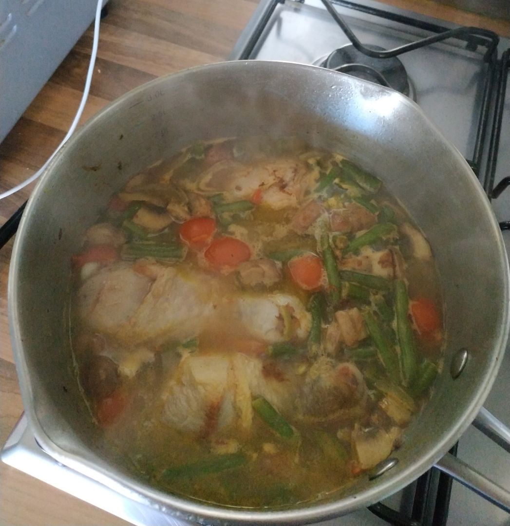 Pollo a la mostaza Paso 3 Pollo a la mostaza Paso 3