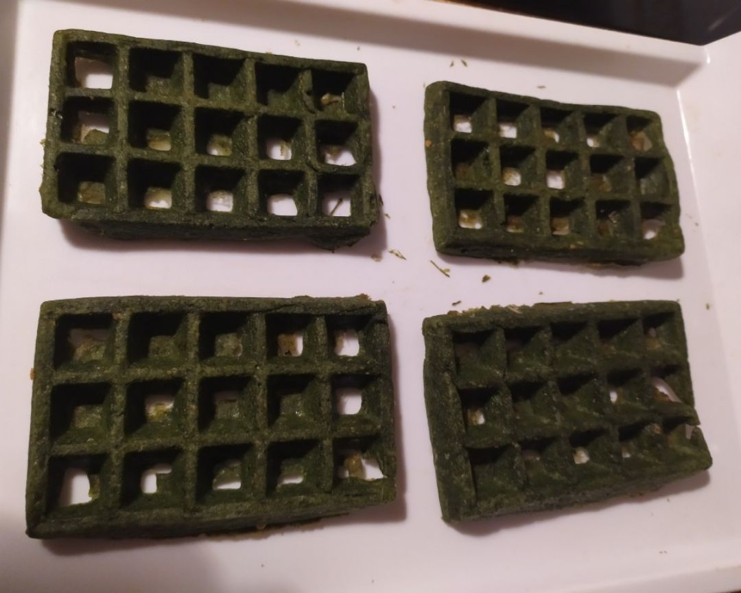 Gofres de espinacas 🥬🥬🥬Realfood