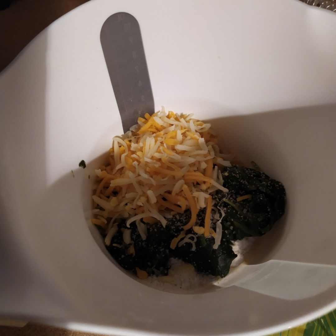 Gofres de espinacas 🥬🥬🥬Realfood Paso 0