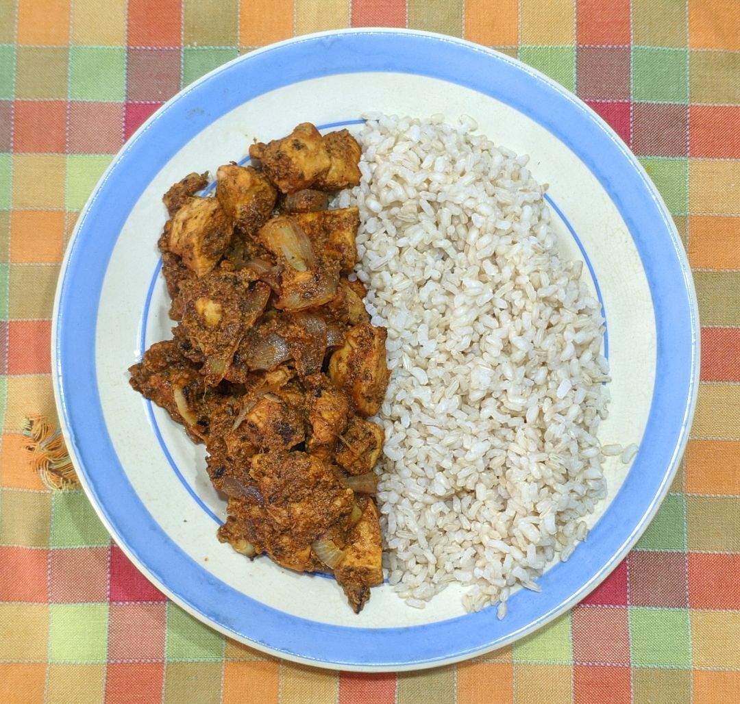 Pollo tikka massala Pollo tikka massala