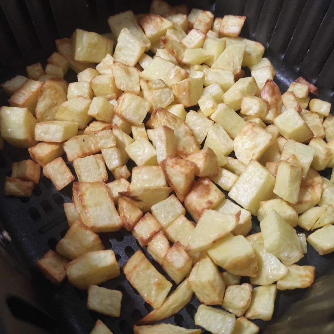 (FREIDORA DE AIRE) Tortilla de PatatasStep 0